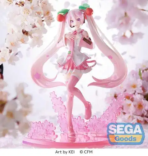 sega Hatsune Miku Luminasta Sakura Miku 2023 21 cm  OAA