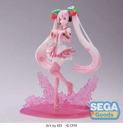 sega Hatsune Miku Luminasta Sakura Miku 2023 21 cm  OAA