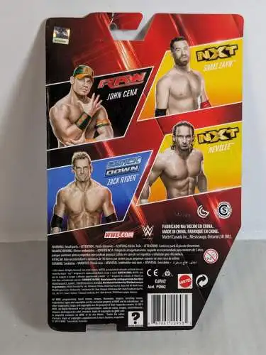 WWE Zack Ryder  ca. 17cm  Actionfigur Matte lDJR42 K34