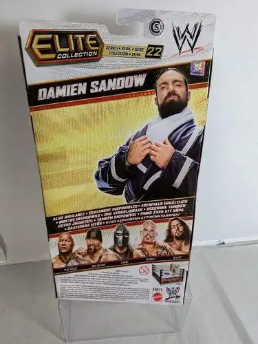 WWE Elite #22 Damen Sandow 2013  Actionfigur Mattel X9671 K37