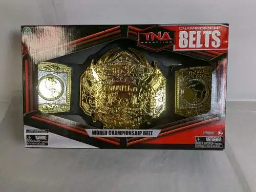 TNA Wrestling Championship Belts World Championship  Gürtel Jakks  F13