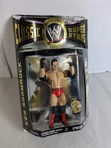 WWE Classic Super Star Ken Shsmrock  Actionfigur ca. 17cm Jakks  K26