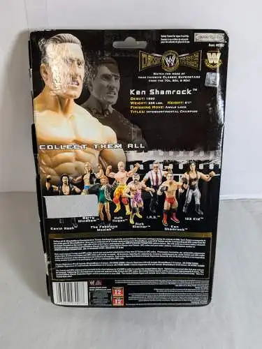 WWE Classic Super Star Ken Shsmrock  Actionfigur ca. 17cm Jakks  K26