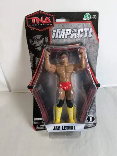 TNA Wrestling impact Jay Lethal 1.Series Actionfigur ca. 18cm Jakks  K26