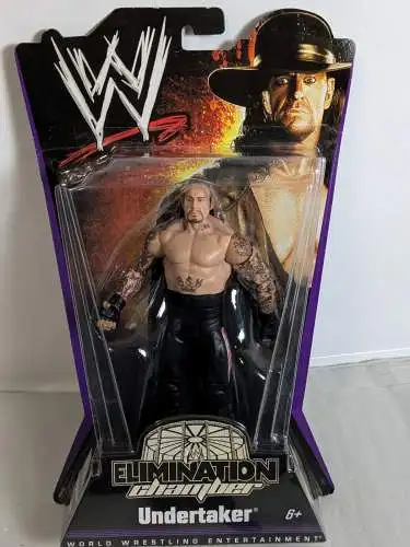 WWE  Elimination Chamber Undertaker  Actionfigur Mattel R7250 K26