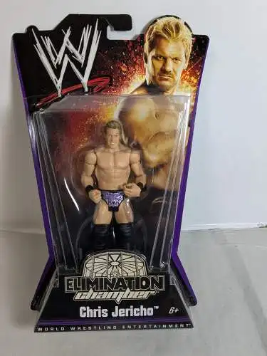 WWE  Elimination Chamber Chris Jericho  Actionfigur Mattel R7254 K26