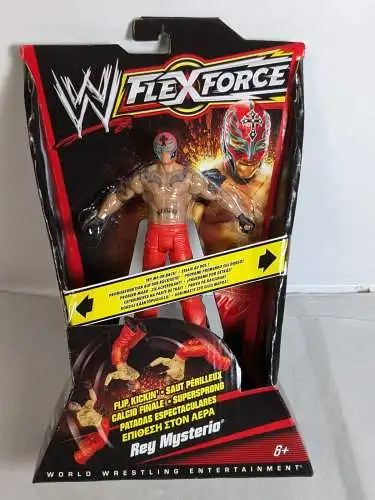 WWE  Flex Force  Rey Mysterio  Actionfigur Mattel R7295 K27