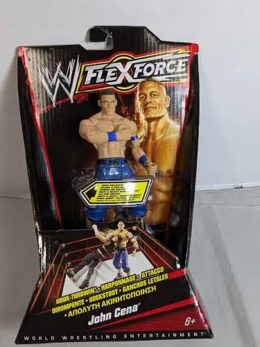 WWE  Flex Force John Cena   Actionfigur Mattel P9529  K27
