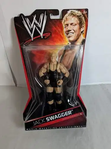 WWE   Serie 9 Jack Swagger  Actionfigur Mattel P9562  K27