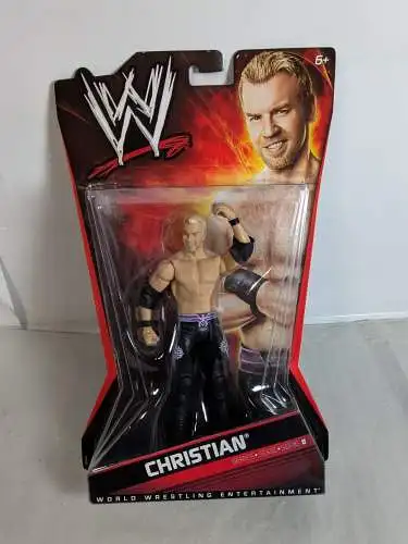 WWE   Serie 8 Christian  Actionfigur Mattel P9562   K22