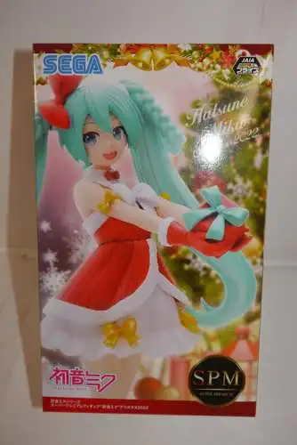 sega Hatsune Miku Series SPM Hatsune Miku Christmas 2022 Ver. 21 cm OBK