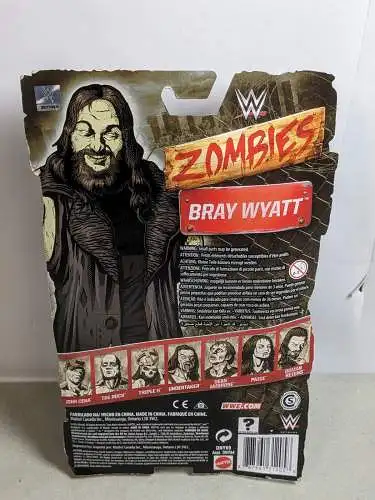 WWE Zombies  Bray Wyatt Wrestlingfigur ca. 16cm  Mattel DNY69 K29