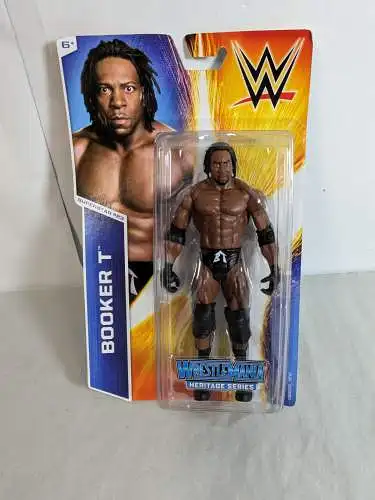 WWE Booker T   17 cm   Actionfigur Mattel CHP80  K24