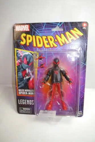 Spider-Man Marvel Legends Retro Collection  Miles Morales Spider-Man  Hasbro OAL