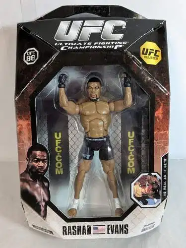 UFC 88 Rashad Evans Series 0  OVP Jakks   K3