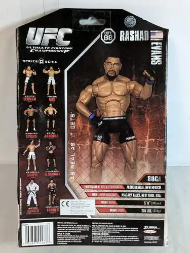 UFC 88 Rashad Evans Series 0  OVP Jakks   K3