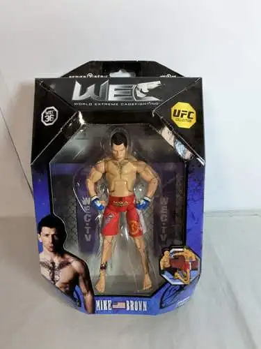 UFC Serie 2 WEC 36 Mike Brown  18cm  OVP Jakks  K11