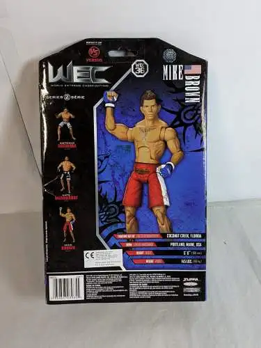 UFC Serie 2 WEC 36 Mike Brown  18cm  OVP Jakks  K11