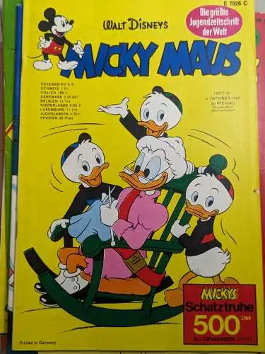 Micky Maus 1969 Nr. 1-52 Z : 1- 3   Ehapa B12