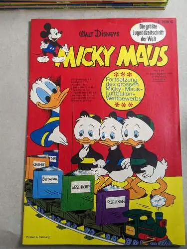 Micky Maus 1969 Nr. 1-52 Z : 1- 3   Ehapa B12