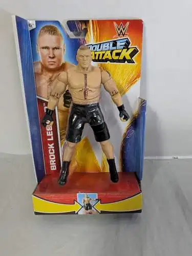 WWE Brock Lesnar Double Attack  Actionfigur Mattel CDJ69  K23