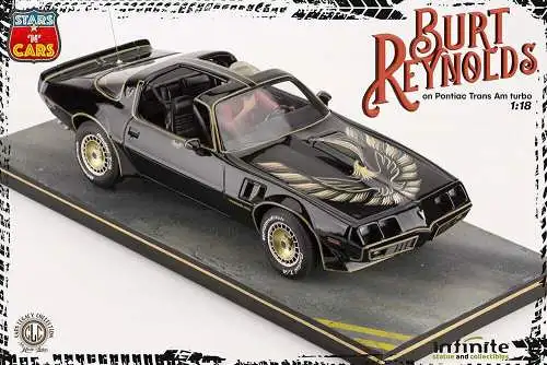 Burt Reynolds on pontiac Modellcar  1/18 resin   Infinite Statue