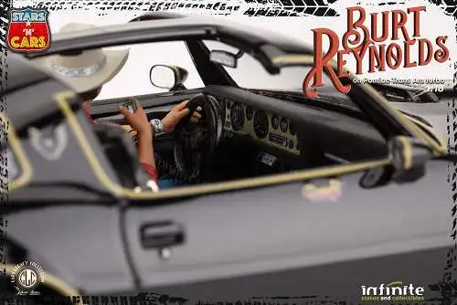 Burt Reynolds on pontiac Modellcar  1/18 resin   Infinite Statue