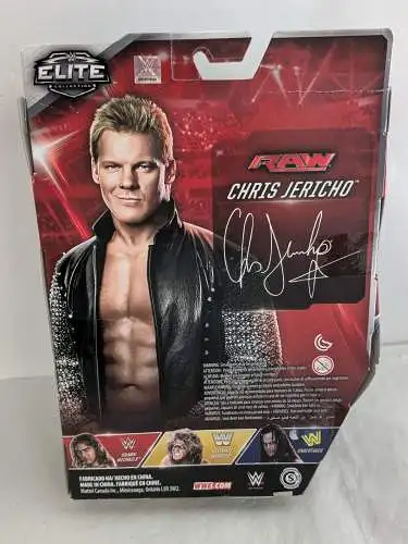 WWE Elite Collection Chris Jericho Wrestlingfigur ca. 17cm  Mattel  DYL96  K16