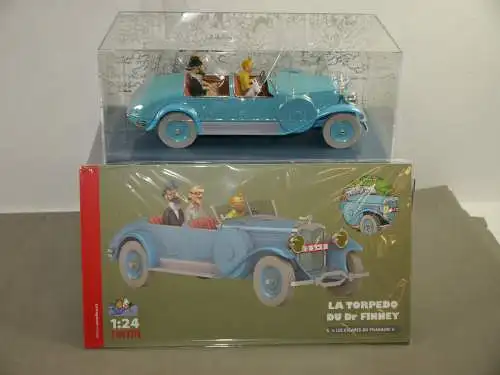 TIM & STRUPPI Tintin Lincoln L  La Torpedo Modellauto 29910 Moulinsart 1/24