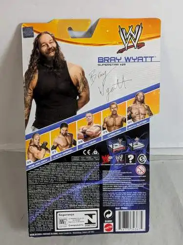 WWE Bray Wyatt  ca. 17cm  Actionfigur Mattel BHM04  K9