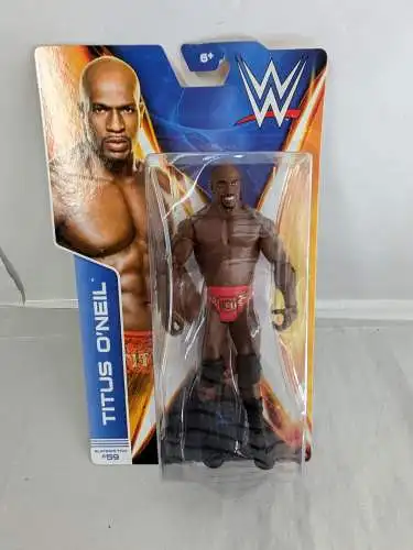 WWE #59 Titus O´Neil Actionfigur Mattel BHM32 K1