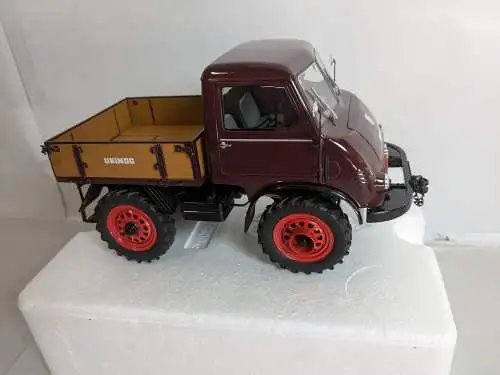 Schuco MB Unimog 401 mit  Westfalia Kabine  1/18 mit ovp   F6