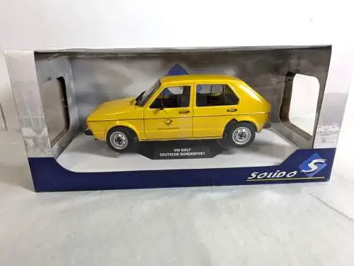 Solido  VW Golf deutsche Post gelb   1/18 in  OVP  F6