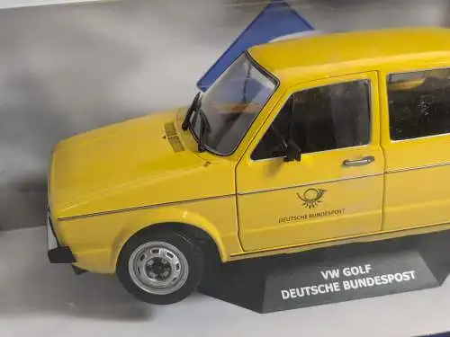 Solido  VW Golf deutsche Post gelb   1/18 in  OVP  F6