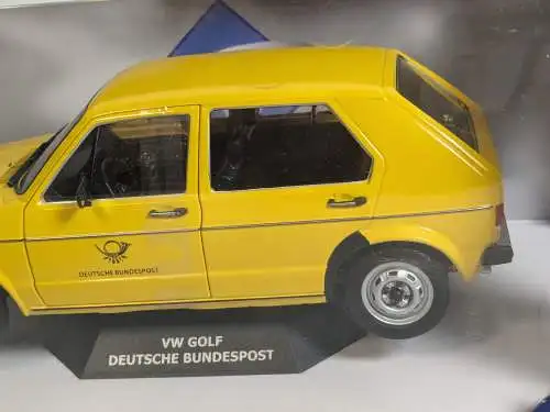 Solido  VW Golf deutsche Post gelb   1/18 in  OVP  F6