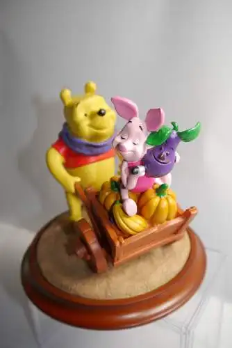 Disney Winnie the Pooh & Piglet  Autumn Herbst Resin Figur ca. 16cm Rutten