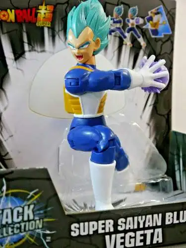 Dragon Ball Kamehameha  Super Saiyan Blue Vegeta + Goku  Bandai KBR