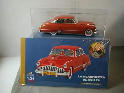 TIM & STRUPPI Tintin Buick Roadmaster  Modellauto 29923 Moulinsart 1/24