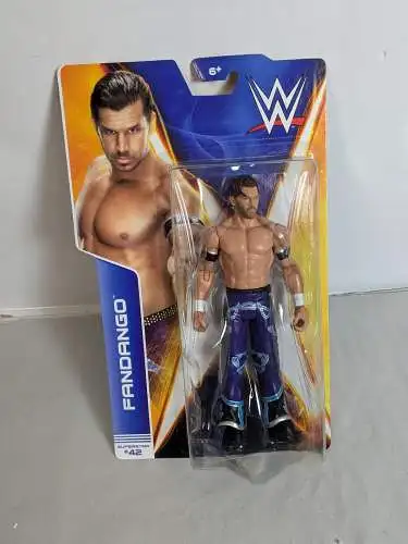 WWE  #42 Fandango Actionfigur Mattel BHM21  K1