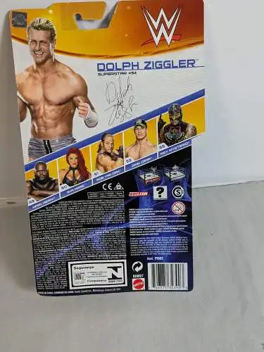 WWE #54 Dolph Ziggler   ca. 17cm  Actionfigur Mattel BHM27   K1