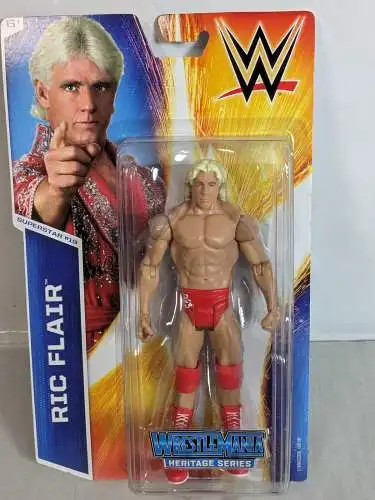 WWE  #19 Ric Flair  Actionfigur Mattel CHP76   K23