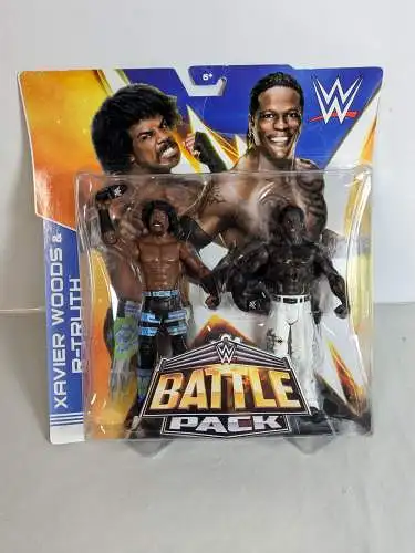 WWE  Battle Pack Xavier Woods & R-Truth   Mattel BHM55  K8