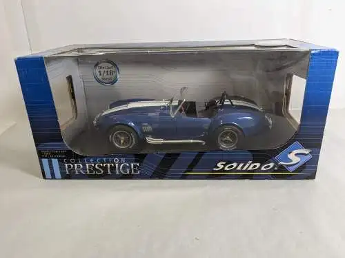 Solido AC Shelby Cobra 427 (1965 ) blau 1/18 in  OVP  F2