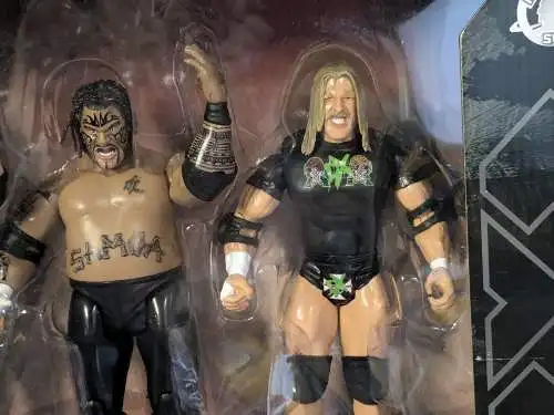 Wrestling WWE Ruthless Aggression 6er Set  Edge Umaga Triple H Cena Jakks  F2