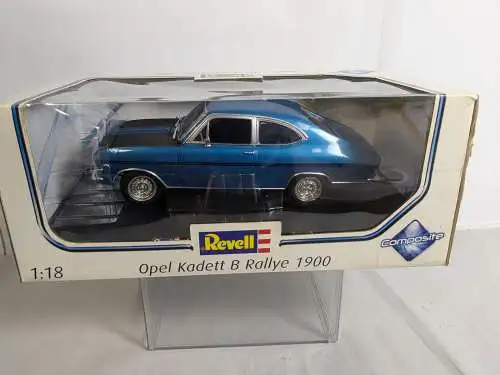 Revell  08490 Opel Kadett B Rally 1900 blau  1/18 mit OVP  F2