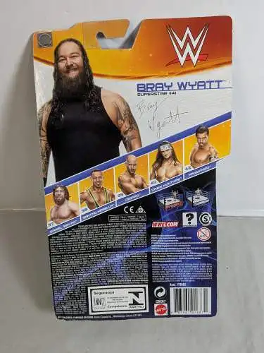 WWE Bray Wyatt Actionfigur Mattel CBX67  K19