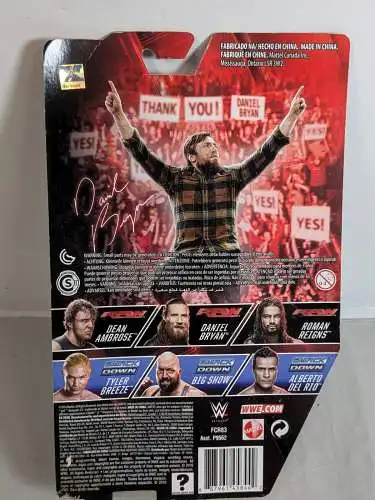 WWE Daniel Bryan Actionfigur Mattel FCR83 K2