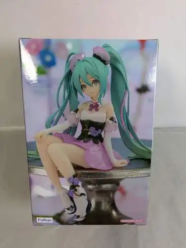 Furyu Hatsune Miku Noodle Stopper Flower Fairy Morning Glory Pink Color Ver.  2D