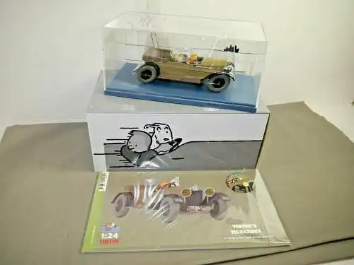 TIM & STRUPPI Tintin Mercedes Modellauto 29931 Moulinsart 1/24