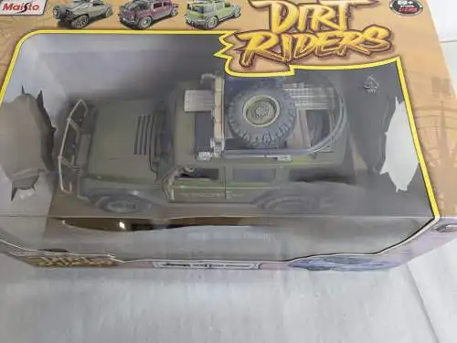 Jeep Rescue Concept Trophy grün 1/18 Dirt Riders  Maisto  F6